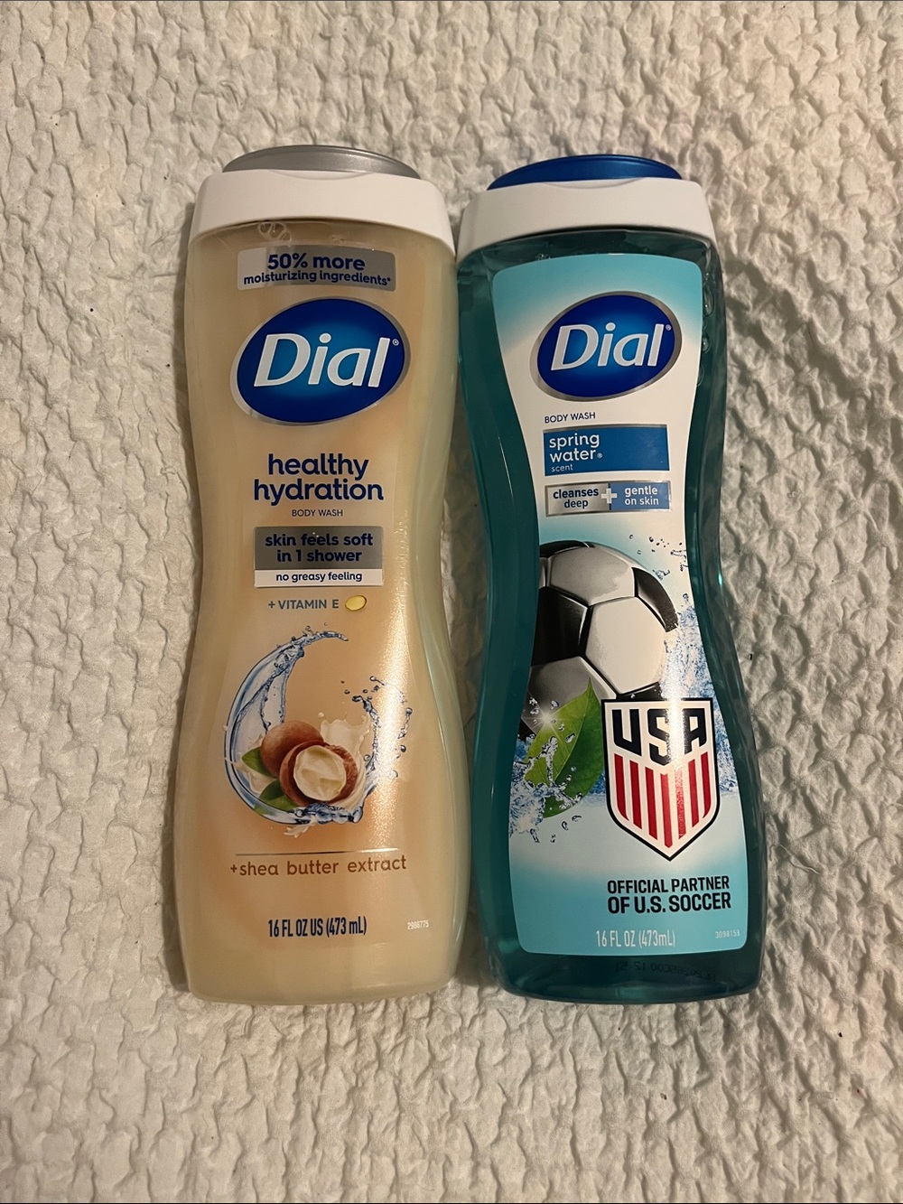 NWT Dial Body Washes Healthy Hydration